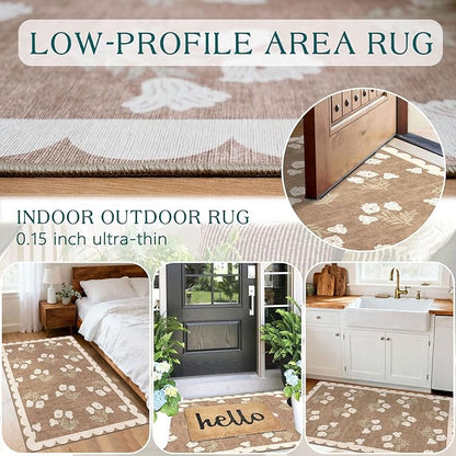 Floral Outdoor Rug - Image 4