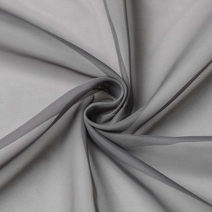Kitchen Curtains 24 Inch Length Tier 2 Pieces, Cafe Bathroom Basement Rod - Image 9