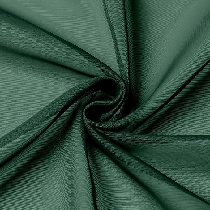 Cafe Curtains 36 Inch Length Tier 2 Pieces, Modern Soft Airy Sheer Kitchen - Image 9