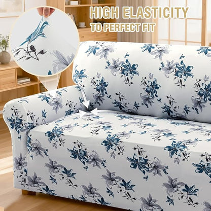 H.VERSAILTEX Floral Pattern Love Seat Covers - Image 6