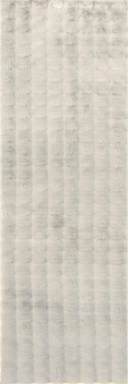 nuLOOM Jeni Grey Checkered Washable Runner Rug - Image 5