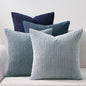 Topfinel Decorative Throw Pillow Covers Dark Blue Navy Series, Summer Corduroy by Topfinel