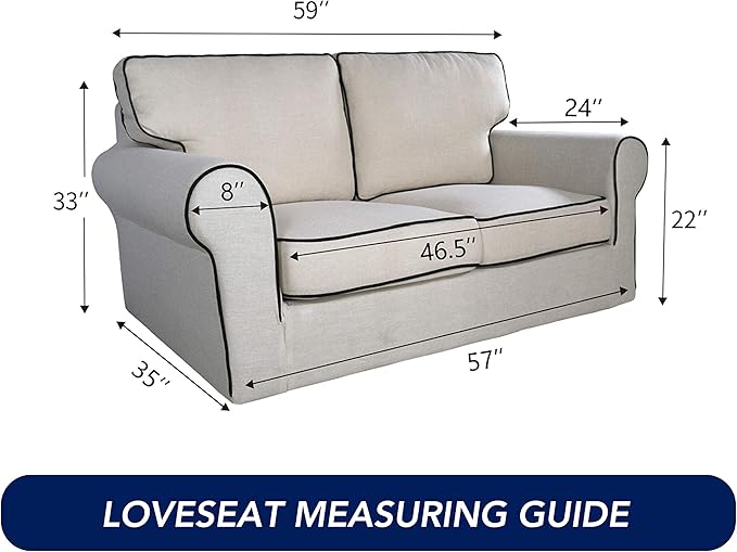 PureFit Reversible Quilted Sofa Cover, Water Resistant Medium Slipcover - Image 6