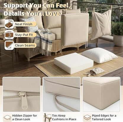 Outdoor Chaise Lounge Chair Cushion - Image 5