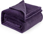 Bedsure GentleSoft Fleece Blankets Queen Size Purple by Unknown