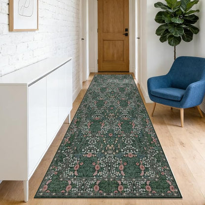 Washable 2'6" x 10' Runners for Hallways, Non Slip Long Floor Runner for Kitchen - Image 2