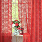 YJ YANJUN Vintage Lace Curtains 90 Inches Long 2 Panels by YJYANJUN