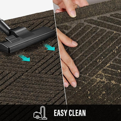 Sturdy Front Door Mat, Absorbent Muddy Dirt Resist Welcome Door Mats Outdoor - Image 7