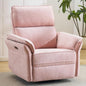 Oversized Power Recliner Chair Swivel Glider by Rhevoy