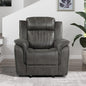 Lexicon Recliner Chair, Home Theater Seating, Manual Polished Microfiber by Lexicon