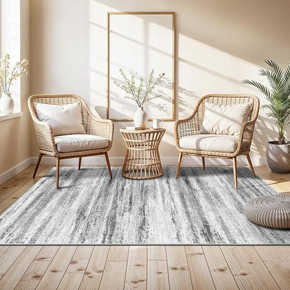 4x6 Rugs for Living Room: Non-Slip Washable Area Rug for Hallway Entryway - Image 2