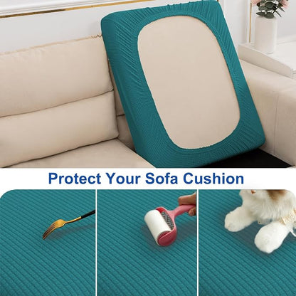 Water Repellent Sofa Cushion Covers, Stretch Sofa Seat Slipcover Furniture - Image 6