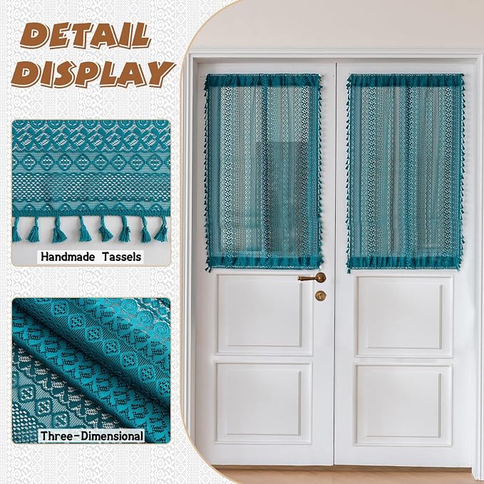 Sutuo Home French Door Curtains - Image 2