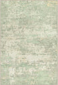 Area Rug Living Room: 6x6 Modern Washable Soft Carpet Green Cream | by FXRHLP