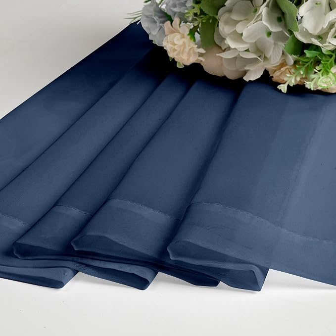Chyhomenyc Sheer Valances for Windows 2 Pack, Small Window Curtains for Living - Image 8