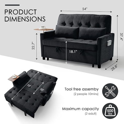 Sleeper Sofa Bed, Guest Room - Image 2