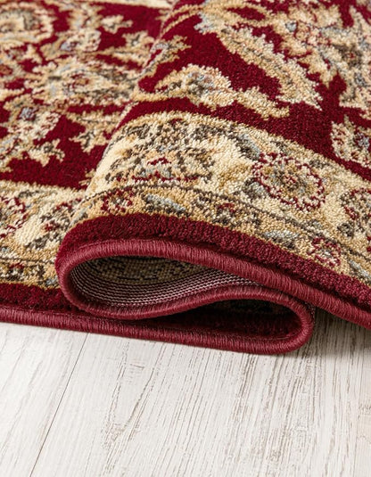 Rugs.com Aditi Collection Rug – 10x14 Red Medium-Pile Rug Perfect - Image 8