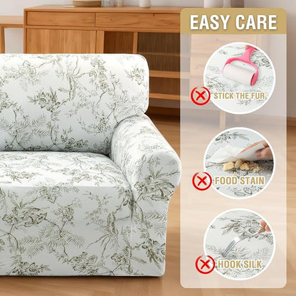 H.VERSAILTEX Floral Pattern Couch Covers - Image 8