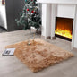 linmopm Faux Fur Rug Sheepskin Shag Fluffy Fuzzy Beige 3x4 ft Rugs by Limopmfauxfurproducts