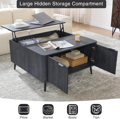 Fatmok Fluted Furniture Set – 65" Buffet Sideboard Cabinet - Image 6
