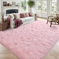 6x9 Large Pink Fluffy Soft Area Rug Non-Slip by ModernHomeDecor