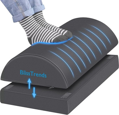 BlissTrends Foot Rest for Under Desk at Work-Versatile Foot Stool by BlissTrends