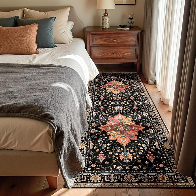 RELEANY Washable Area Rug, Runner 3'x6', Water Repellent, Pet Friendly - Image 2