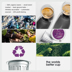 Cambio Roasters Sumatran Keurig Organic Coffee K Cups, Only Aluminum Keurig Coffee Pods with Organic Beans, More Flavor & Longer Lasting Freshness, Sumatran Light Roast K Cups, 10 count