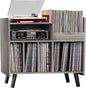 Record Player Stand, Large Record Player Table Cabinet by UODERS