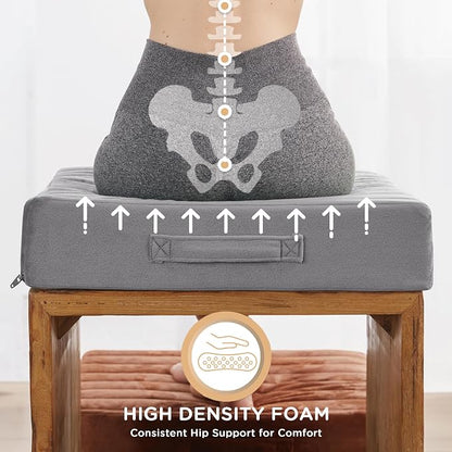 Codi Floor Cushions for Adults, Large Meditation Pillows - Image 4