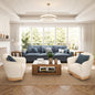 HERA'S HOUSE 116.11" Mid-Century Modern Couch by HERASHOUSE