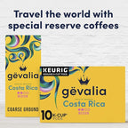 Gevalia Kaffe Special Reserve Costa Rica Medium Roast K-Cup Coffee Pods (10 Pods)