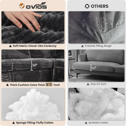 ovios 32.7 inches Middle Seat Module - Image 8