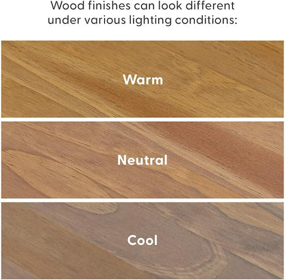 Plank+Beam Modern Solid Wood Console Table, 46 Inch, Sofa Table, Narrow - Image 7