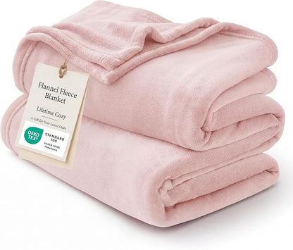 Bedsure GentleSoft Pink Throw Blanket by Unknown