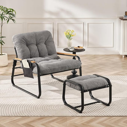 ONBRILL Oversized Modern Accent Chair - Image 8
