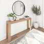 Plank+Beam Modern 56 Inch Console Table, Solid Pine Wood Entryway Table by PlankBeam