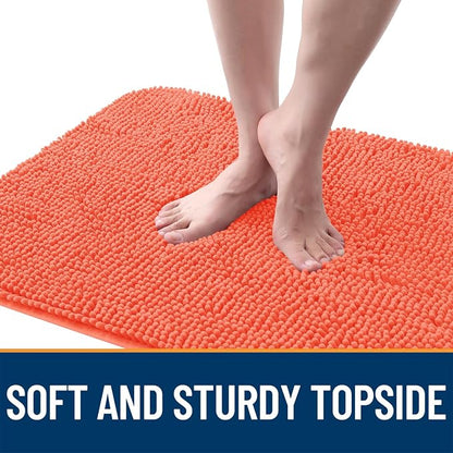 OLANLY Dog Door Mat for Muddy Paws 45x27, Super Absorbent Chenille Mud Mat | - Image 4