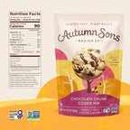 Autumn Sons Baking Co. Gluten Free Chocolate Chunk Cookie Mix. Vegan Plant Based Baking Mix. Free From 11 Common Allergens. Dairy Free, Nut Free, Soy Free, Non GMO 9.3 oz (Pack of 3)