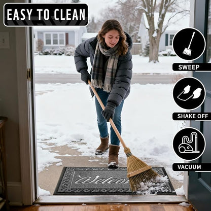 Yimobra Welcome Mat, Heavy Duty Sturdy Door Mats - Image 6