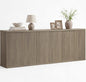 SICOTAS Buffet Cabinet with Storage Accent Sideboard Modern Credenza with Doors by SICOTAS