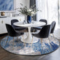 RELEANY Washable Round 8ft Area Rug by RELEANY