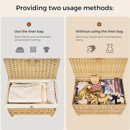 Honjourai Wicker Storage Basket - Image 8