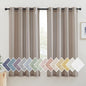 NICETOWN Linen Burlap Curtains Semi Sheer by NICETOWN