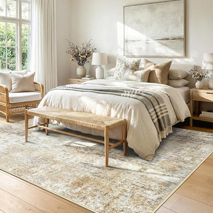 RELEANY Washable 6'x9' Abstract Area Rug - Image 2