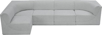 Meridian Furniture 118Grey-Sec5A Ollie Collection Modern | Contemporary Modular - Image 7