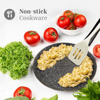 3 Pcs Colorful Silicone Slotted Turner Set, Heat Resistant Non-Scratch Kitchen Spatula Flipper with Comfortable Handle for Non-Stick Cookware