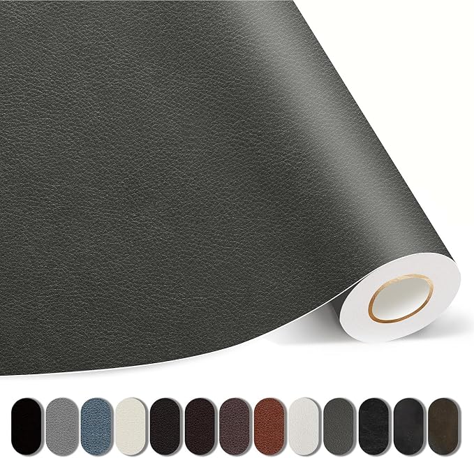 Kangshoon Leather Repair Patches, 17X79 Inch Self-Adhesive Leather Repair Tape by GiveYourFurnitureaNewLife