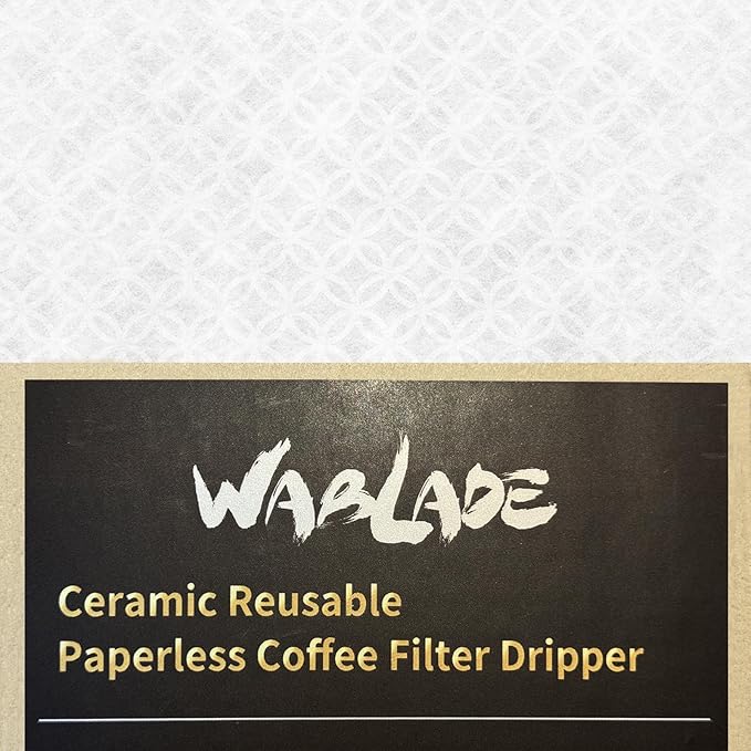 Ceramic Reusable Coffee Filter Dripper Paperless Sustinable Mt. Fuji Made in Japan (Purple)