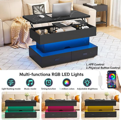Turosur Lift Top Coffee Table - Image 6
